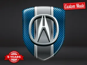 Honda Acura Pegatina Relieve Coche Estilo Universal Estrella